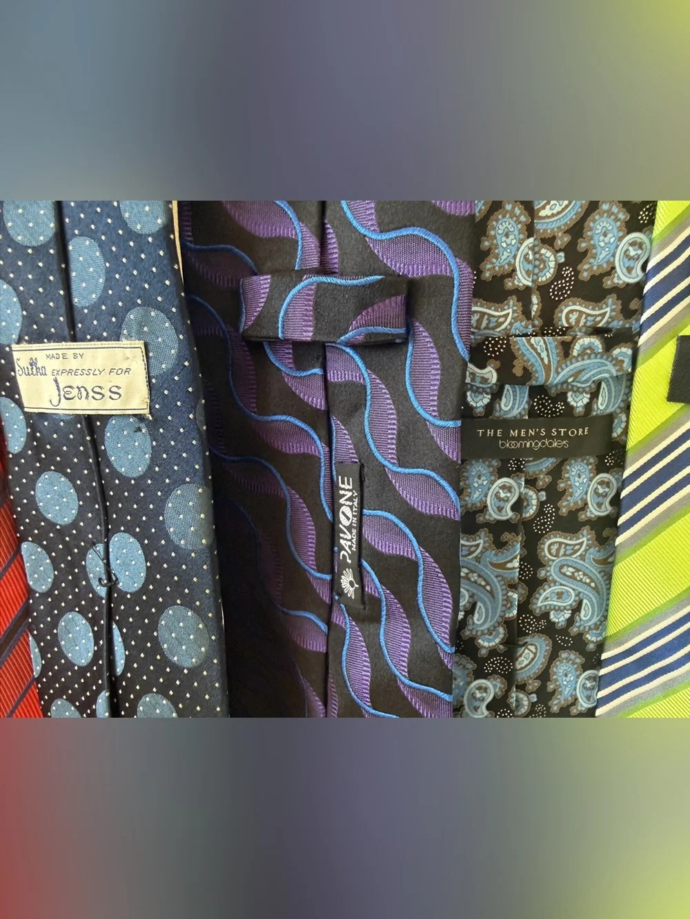 Lot of 10 Designer Silk Ties Zegna Hugo Boss Bugatchi Patrick James